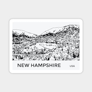 New Hampshire USA Magnet