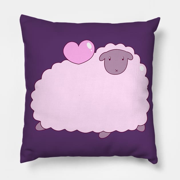 Love Sheep Pillow by saradaboru