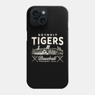 Detroit Tigers Stadium by Buck Tee Phone Case