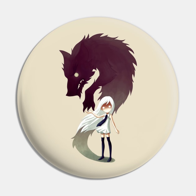 Werewolf Pin by Freeminds