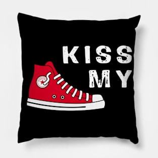 kiss my shoes Pillow