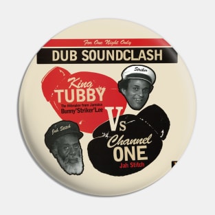 King Tubby Vs Chanel One jah Stitch Pin