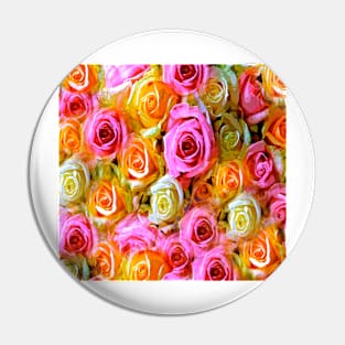 Spring Roses Pin