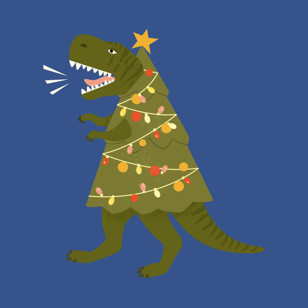 Tree Rex - Christmas - T-Shirt