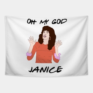 Oh My God Janice Tapestry