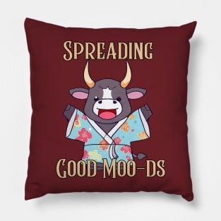 Spreading Good Moods Pillow