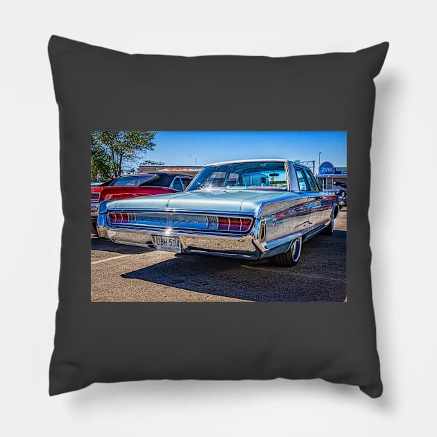 1965 Chrysler Newport Sedan Pillow by Gestalt Imagery