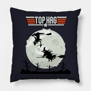 Top Hag Halloween Pillow