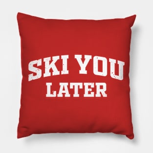 Ski Jokes Pillow