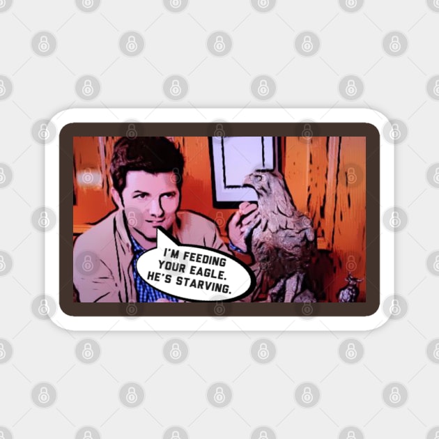 Ben Wyatt Magnet by marisaj4488