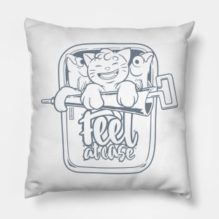 Feel At Ease: Grey Pillow