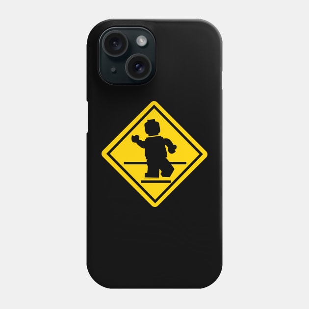 LEGO Crosswalk Sign Phone Case by Parkcreations