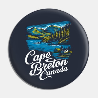 Cape Breton Canada Island Pin