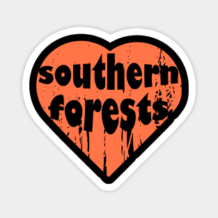 I Heart Southern Forests Magnet