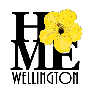 HOME Wellington Yellow Hibiscus T-Shirt