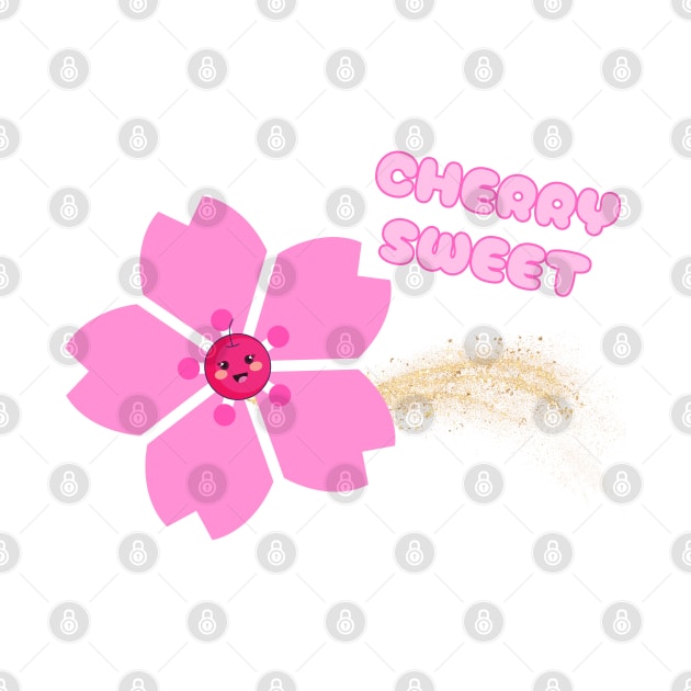 Happy floral cherry blossom by Once Upon a Find Couture 