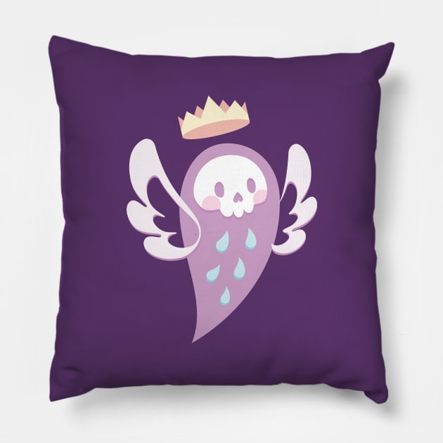 Weeping death angel Pillow by petitspixels