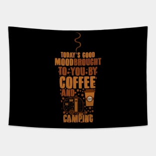 Camping Coffee Tapestry