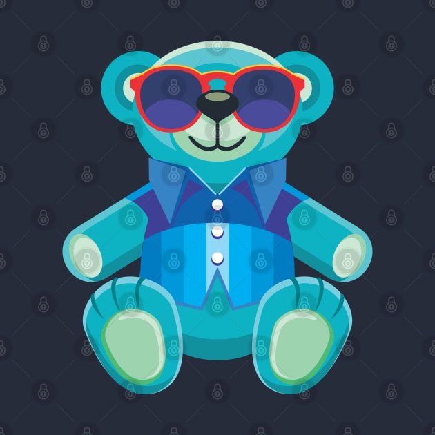 Relaxing Teddy Bear 2.0 by Vector-Artist