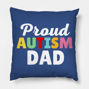 Proud Autism Dad Pillow