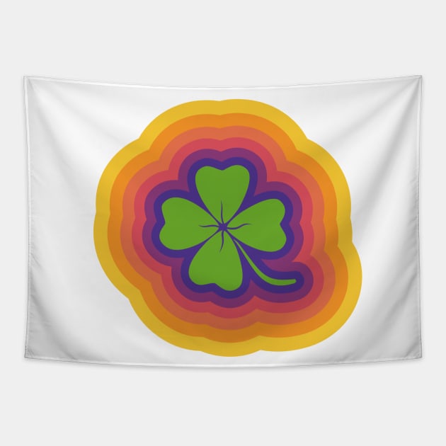 Lucky clover Tapestry by Sir13