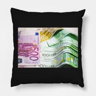 Euro banknotes money Pillow