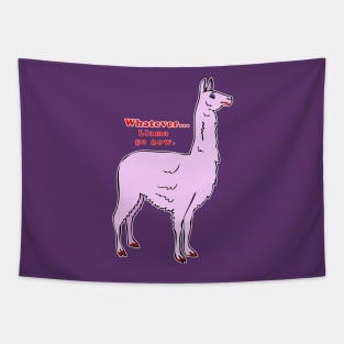 Llama Go Now Tapestry