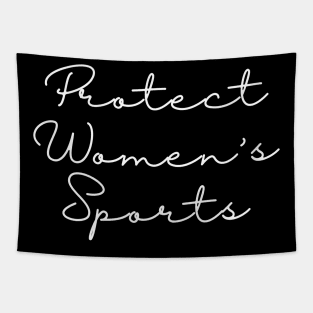 Protect Women's Sports Tapestry