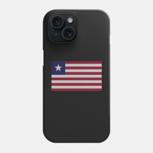 Liberia flag Phone Case