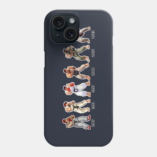 Ryu Evolution Phone Case by dankdesigns