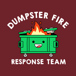 Dumpster Fire Response Team Kids Long Sleeve T-Shirt