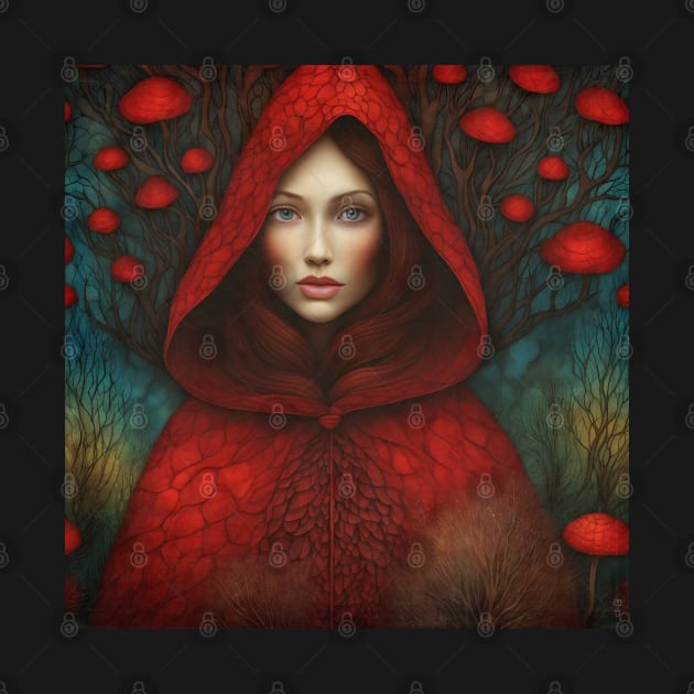 Mary Magdalene Red Riding Hood by PurplePeacock