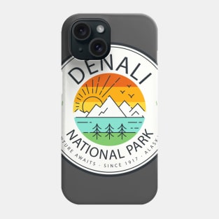 Denali National Park Retro Vintage Phone Case