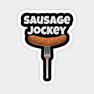 Sausage Jockey Funny Humor Novelty Magnet