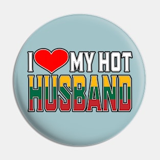 I Love My Hot Lithuanian Husband Pin