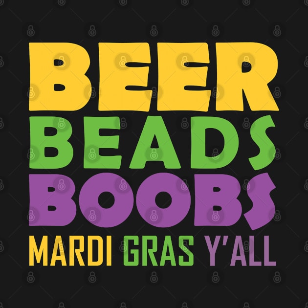 Mardi Gras Beer Beads Boobs by amitsurti