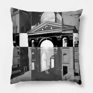 Architecture arches and facades Pillow