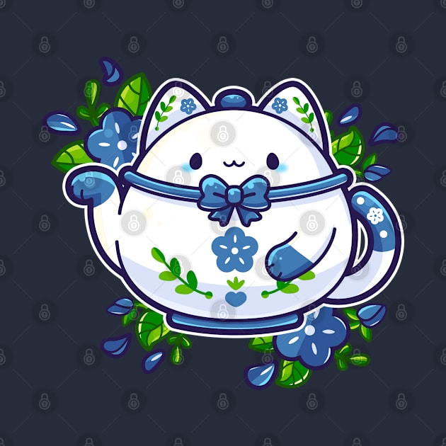 Kittea - Cat Teapot by Kaidankuri