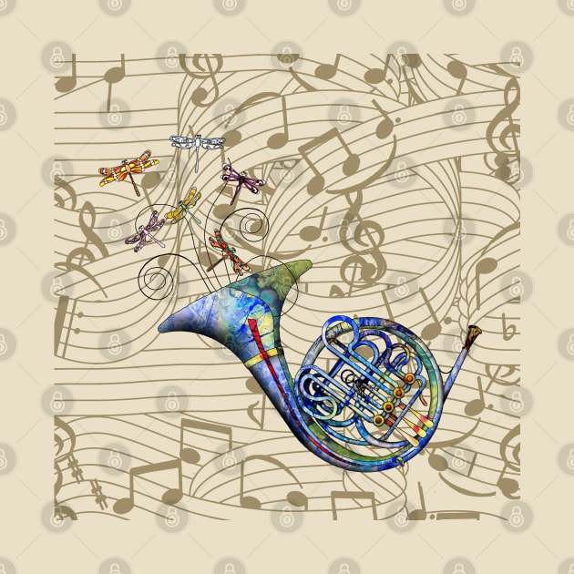 Happy French Horn by Zodiart