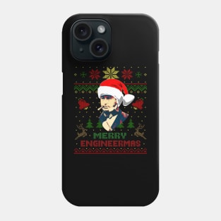 Isambard Kingdom Brunel Funny Engineering Christmas Phone Case