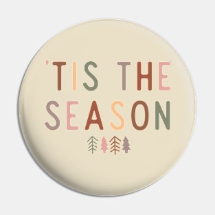 Boho Christmas - 'Tis The Season Pin