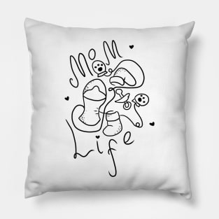 Mom Life Pillow