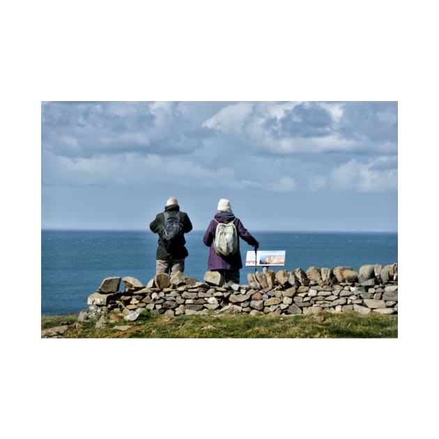 Taking in the view along the Mull of Galloway coast, Scotland by richflintphoto