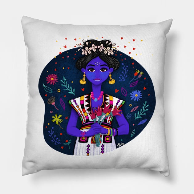 Traditional Bride Pillow by Szabi's Creative World