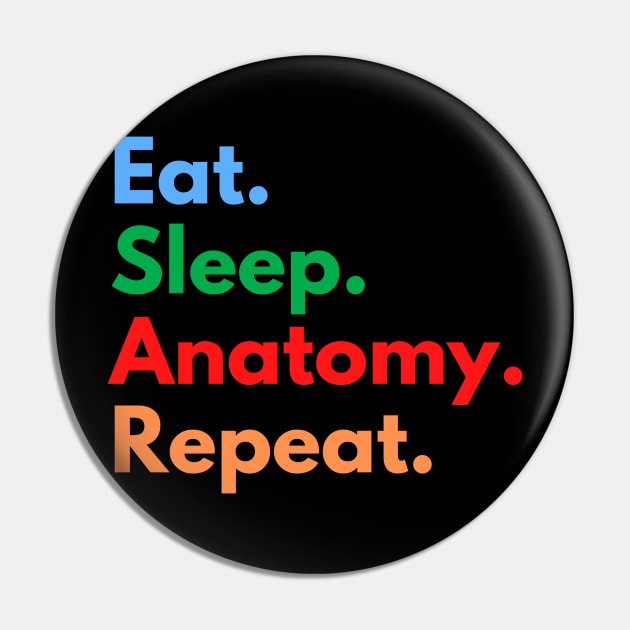 Eat. Sleep. Anatomy. Repeat. Pin by Eat Sleep Repeat