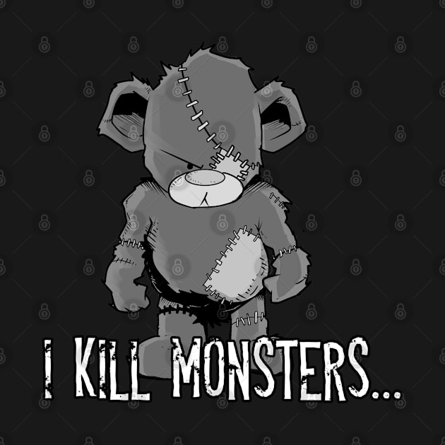 Teddy Bear Monster Killer by Angry Brain Artworks