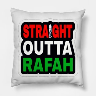 Straight Outta Rafah - Sticker - Front Pillow