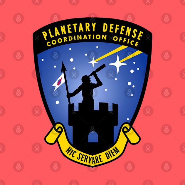 Planetary Defense Coordination Office Logo by Spacestuffplus