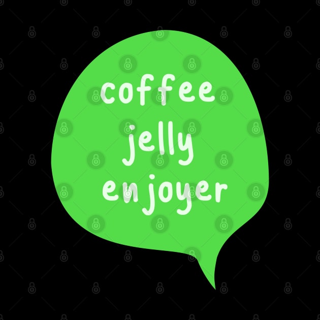 Saiki Kusuo Coffee Jelly Enjoyer in Green by lexa-png