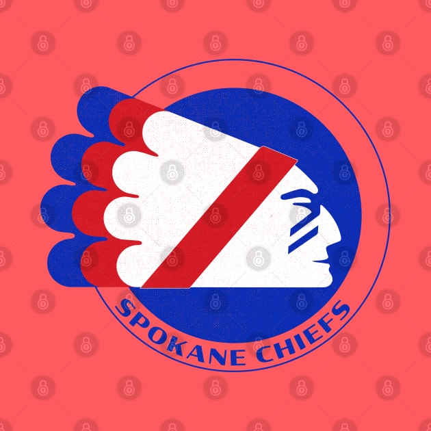 Defunct Spokane Chiefs WIHL Hockey 1982 by LocalZonly